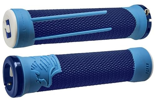 ODI Griffe MTB AG-2 Lock-On 2.1 e Klemmringe, schwarz/Graphit, 135 mm, D35A2UL-U