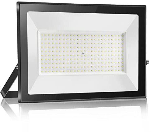 Probapro 200W LED Strahler Außen, IP65 Wasserdicht Außenstrahler LED Fluter 20000LM Scheinwerfer Flutlicht, Aussenstrahler für Hinterhof, Garten, Werkstatt, Hof, Auffahrt, Türen, Garage, Flur