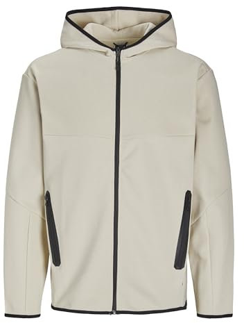 JACK & JONES Male Kapuzenjacke Einfarbig Kapuzenjacke