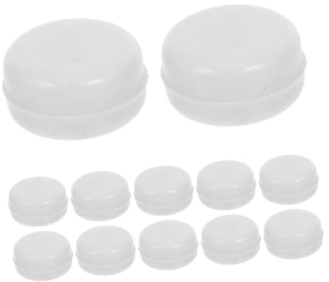 Garneck 20pezzi Scatole Sonaglio in Plastica per Inserti Sonaglio Accessori Fai da Te per Bambole Inserti per Progetti Artigianali per Ragazzo Ragazza