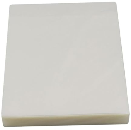 Alipis 100 fogli Laminazione Trasparenti Pellicola Termica Protettiva per Foto Documenti Carte Id Patenti