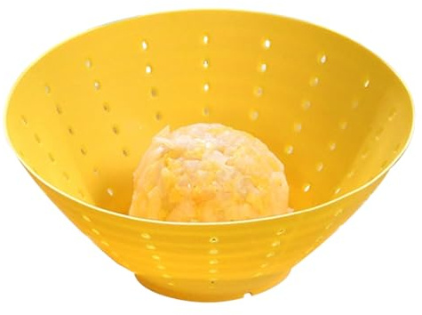 Tewzafiya Fruit Strainer - Silicone Kitchen Utensils Folding Kitchen Sieve and Wash Vegetables and Rice - For Salad Pasta Garlic Home Apartment Restaurant Camping