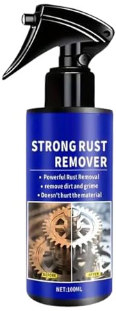 Eliminador de Óxido en Spray, 100ml Disolvente Limpiador para Vehículos, Limpiador de Óxido Metálico, para Coches Turismos, Sedanes, SUVs, Autocaravanas, Camiones, Furgonetas, Pickups