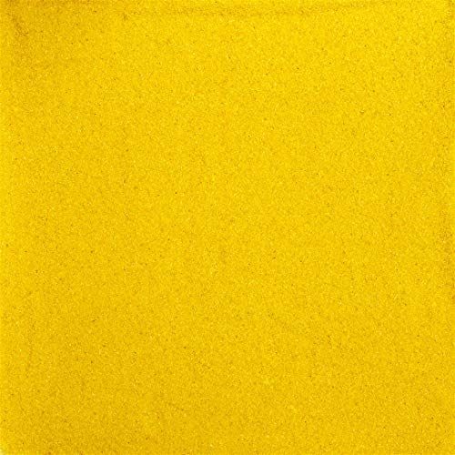Dekosand/Farbsand (0,1-0,5 mm), 1 kg, gelb