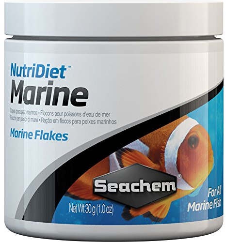 Seachem Nutridiet Marine Flakes with Probiotics 30g/ 1 oz (1092)