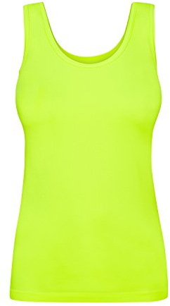 Assoluta Damen Tank Top, Größe S, neon gelb
