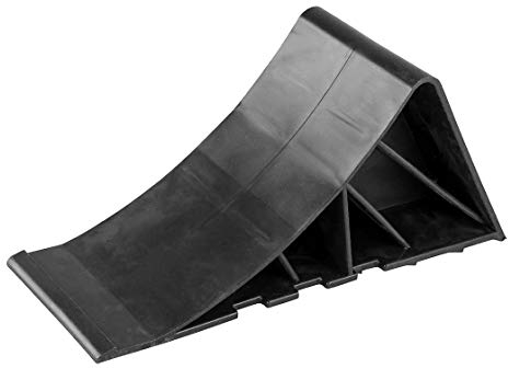 Unterlegkeil | 230 x 100 x 92 mm | 200 mm Radius | geeignet für Radlasten bis 6000 kg | Kunststoff | Keil | Kunststoff | PKW | Anhängerteile | Bremse | stehen | Anhänger | Halter | Unterleger