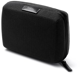 Bellroy Tech Kit Compact (Ladegerät, Kabel, Maus, Powerbank, USB-Tasten, Dongles) - Black