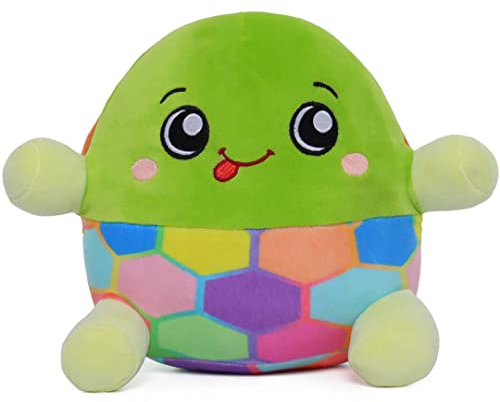 Dream Beams - Söt, gosigt plyschdjur, Glow in The Dark, tvättbar, från 0 år (18 cm, Tracy (sköldpada)