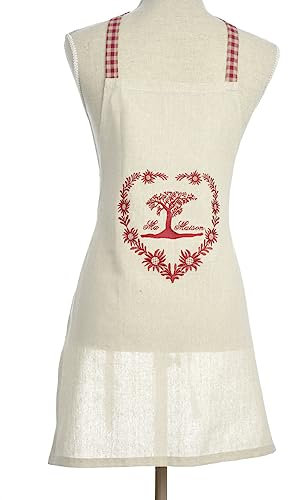 J-Line Pot de Fleurs Gen - céramique - Rouge - XXL - 2 pièces