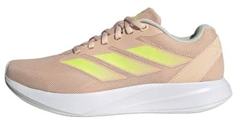 adidas Damen Duramo RC Running Shoes Laufschuhe, Powder Coral/hi-Res Yellow/Crystal Jade, 42 EU
