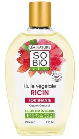 SO'BIO Étic Huile Végétale de Ricin bio équitable 100ml