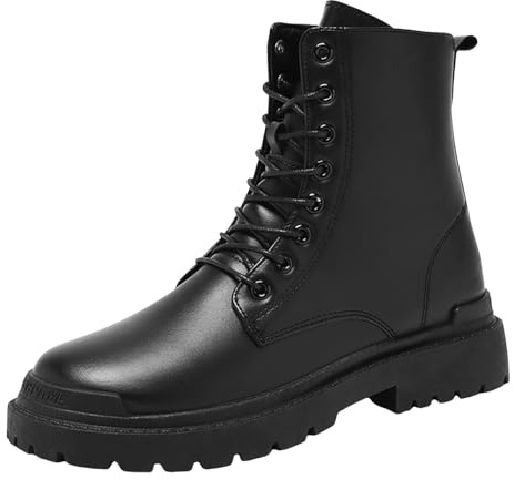 2026 estilo de moda para hombre transpirable cómodo ocio monocolor botas deportivas zapatos de escalada, Negro , 40 EU