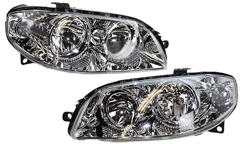 BESTPRICE 2x fari principali anteriori sinistro + destro H1 / H7 senza servomotore, compatibili con FIAT PUNTO (188_), PUNTO furgone/hatchback (188_)