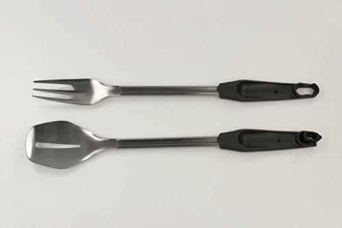 TUPPERWARE Chef-Serie Pro Besteck lila Grillzange/Servierbesteck