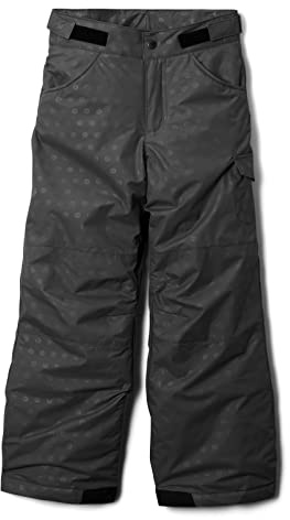 Columbia Girls' Starchaser Peak II Pant, Black Snowdaze, Small