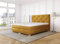 Betten Jumbo Prince Boxspringbett 140x200 cm 7-Zonen TFK Härtegrad H2 und Pocket Air Topper | Farbe Coffee-Braun
