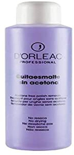 D'Orleac Quitaesmalte Sin Acetona - 1000 ml