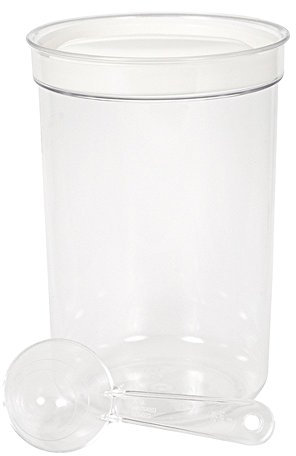 Curver Vorratsdose 1,7L creme/transparent