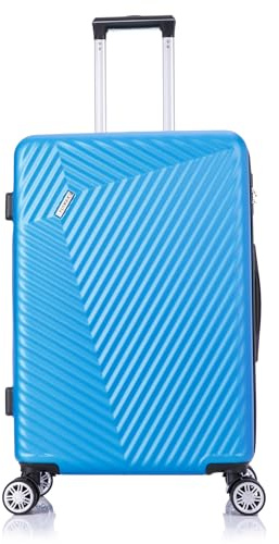 55x35x20 Cabin Suitcase Carry on Hard Shell Hand Luggage Cabin Bag Case Approved for Ryanair EasyJet 2 + Many More Small Fits 8kg-10kg 35 Litre Capacity 3 Digit Lock + Telescopic Handle Cabin Luggage