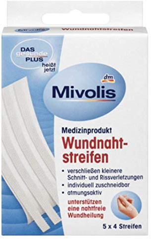 DAS gesunde PLUS Wundnahtstreifen, 1 x 20 St Medizinprodukt