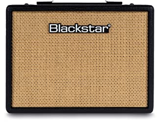 Blackstar Debut 15E Beginners Practice Electric Guitar Amplifier Combo With Delay Effect 15 Watt Headphone Input/Line In MP3 Playback (Black)