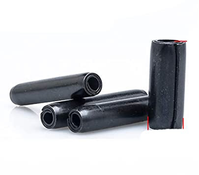 Pasador cilíndrico elástico en espiral/Pasador hueco/Pasador de hoja de hierro Pasador de resorte en espiral M2M2.5M3M4M5M6M8M10M12-10pcs M6x16