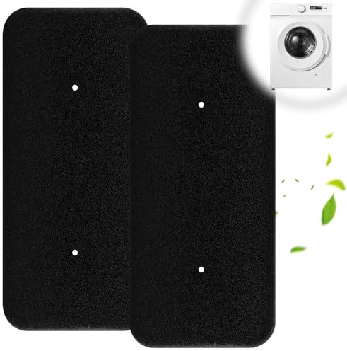 2 Pezzi Filtro Asciugatrice, Filtri per Asciugatrice, Filtro per Scambiatore 275x125x10mm, Filtro per Asciugatrice a Condensa, Tampone Filtro Spugna Asciugatrice Filtro Spugna Essiccatore Condensatore