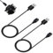 2PCS Charger Cable,USB Watch ChargingCable,Compatible for Garmin WatchCharger Cable,Garmin Fenix 5 5S 5X Plus 6 6S 6X Pro 7 7S 7X,Watch charging cable Universal 4/5X/6S/Venu 2S data cable(Black)