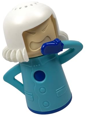 Frfik Nettoyant pour micro-ondes Angry Mom | Nettoyeur vapeur - Outil d'équipement de nettoyage de réfrigérateur de dessin animé, utilisant du vinaigre et de l'eau