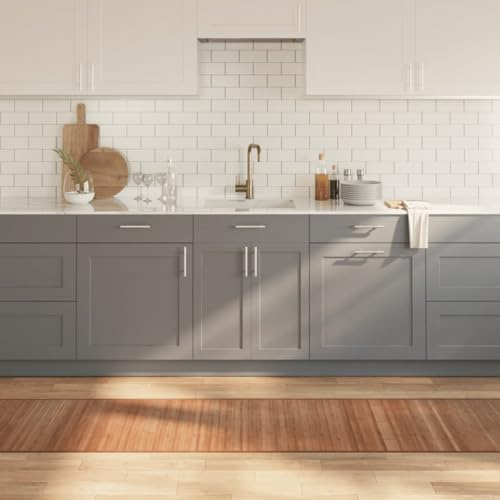 Genérico Alfombra Rectangular bambú Color Natural 60x300 cm,Casa y jardín,Decoración,Alfombras,Marrón,2.75 KG,376841