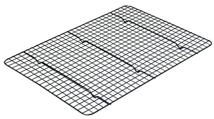 Chicago Metallic Professional Non-Stick Cooling Rack, 16.75-Inch-by-11.75-Inch, Black