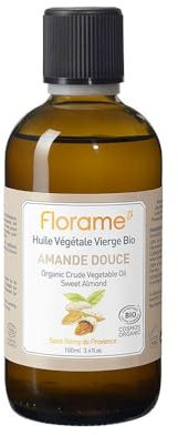FLORAME Huile Végétale Vierge Bio Amande Douce 100ml