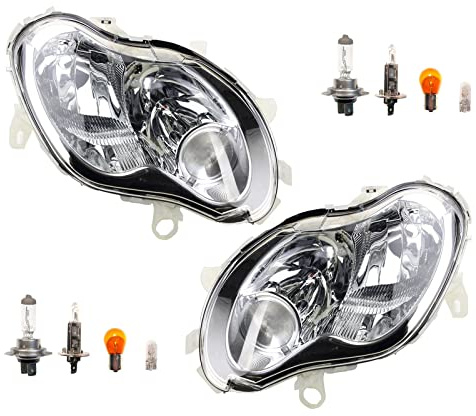 Johns Fari alogeni per Smart ForTwo 450 Set 04-06 con lampadina L R