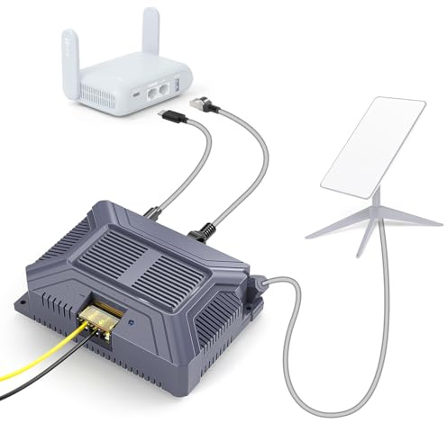 XLTTYWL Injecteur Poe Starlink V2, 180 W 5 en 1 GigE Passif et Protection ESD 12 V Starlink avec Sortie USB et Type-C, Adaptateur SPX et convertisseur DC 9-36 V/180 W pour Starlink V2