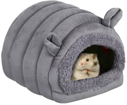 UPKOCH Petit pour Petits Animaux avec Oreilles Amusantes Lit Confortable pour Hamsters Cochons et Chinchillas Accessoire pour Cage
