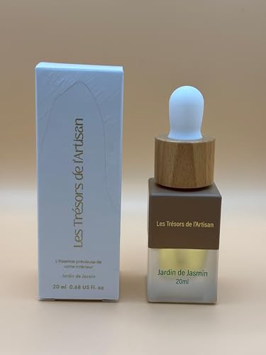 Jardin de Jasmin – Parfum de Maison & d’Intérieur à Brûler – Huile de Diffusion & Brume 20 ml | Jasmin Blanc & Fleurs Fraîches | Élixir Maison Floral & Cocooning