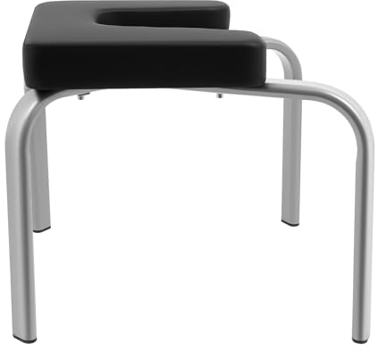 JJsdwin Yoga Headstand Stool, Strength Training Inversion Bench, Invert Chair for Bbedrooms, Balconies, Offices and Gyms, Load-bearing Capacity 100kg, Black