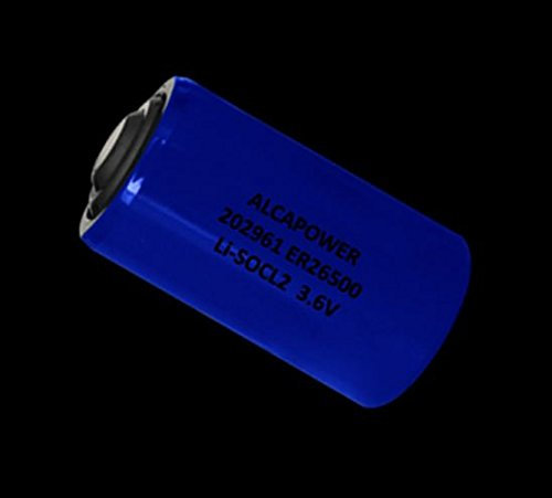 ALCAPOWER Batteria PILA Litio Li-SOCL2 Formato C 3.6V 9000mAh