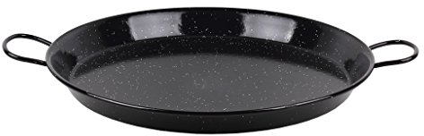 Cofan Padella per paella di acciaio smaltato | Paellera tradizionale | Paellera con 2 manici | Vari diametri