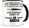 Samunshi® Ich denke an Häkeln Tasse Kaffeetasse Teetasse Kaffeepott Kaffeebecher Becher