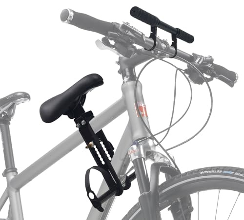 Sgehai bike seat front with handlebar attachment,detachable bike seat,for all mountain cycling seat (up to 48 Pound)