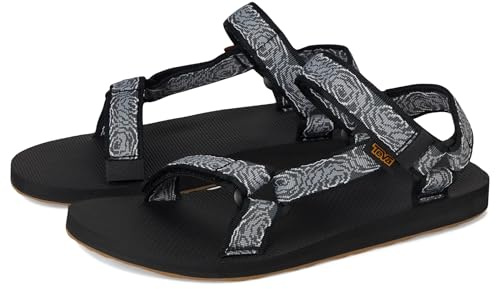 Teva Mens Original Universal Sandals - Archive Topo/Black/Grey - 12