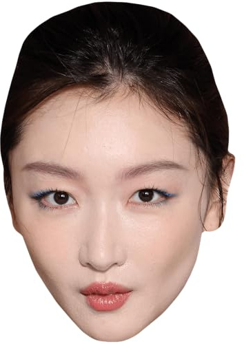 Zhou Dongyu (Makeup) Jumbo Huvuden. Större än Realistisk storlek.