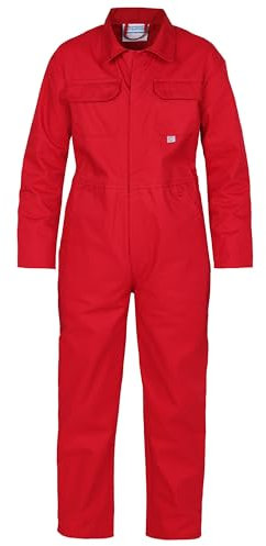 Blue Castle 333/RD-26 Combinaison pour Enfant Motif Camouflage, Rouge (rosso), 5-6Ans