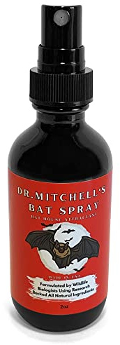 OTASU Mitchell's Bat Spray – Señuelo de cebo atrayente para murciélagos, casas y cajas de murciélagos de 2 onzas, botella de spray respaldada por la investigación, mezcla de feromonas naturales y