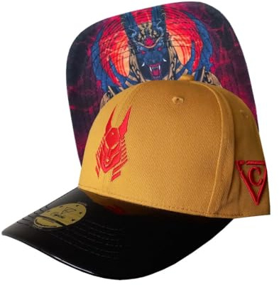 Capiche [99+ Designs] Cappello da Baseball Giallo per Bambini, Anubis Child, Cappellino Snapback cap, Dio Egizio, Faraone, Mummia, Piramidi, Visiera in Metallo, Cinturino Regolabile