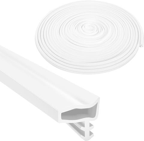 10m Joint Porte Fenêtre, Joint D'étanchéIté Fenetre Isolation Door Seal Caoutchouc Joint de Porte, PVC Calfeutreur les Porte et Fenêtres Weather Stripping Door Seal