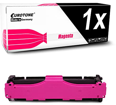 Eurotone Toner Tonerpatrone kompatibel für HP LaserJet Pro 400 Color M451 M475 ersetzt CE413A 305A