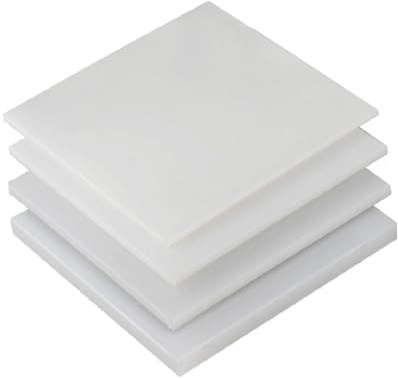 Polypropenskivor - 150 mm x 100 mm x 2-5 mm - PP Återanvändbara plastark - 4-pack(100x150x3mm)